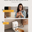 Automatic Cat Feeder with Camera, 7L Timed Dog Feeders, Adjustable Camera, 1080P HD Night Vision, Automatic Dog Feeder, 5G WiFi Cat Food Dispenser with 2-Way Audio, Low Food & Motion Alerts