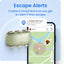 Tractive XL Smart Dog GPS Tracker | Live Pet Tracker with Virtual Fence | Vital Signs Monitoring of Heart & Respiratory Rate | Up to 1-Month Battery Life | Dog Collar Attachment (Green)