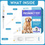 Dog Pregnancy Test Kit – Quick & Easy Detection Strips for Dogs & Cats