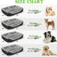 Bnonya Dog Bed, Orthopedic Small Dog Bed with Sides