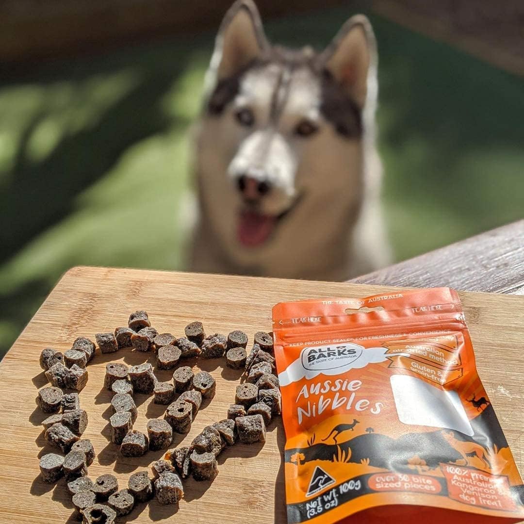 Aussie Nibbles - 100% Aussie Venison and Kangaroo - 100g