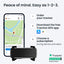 Tractive GPS Dog Tracker | 2025 Edition | Market Leader | Real-time Location Tracking | Escape Alerts | Activity Monitoring | Health Alerts | Bark Monitoring (Black)