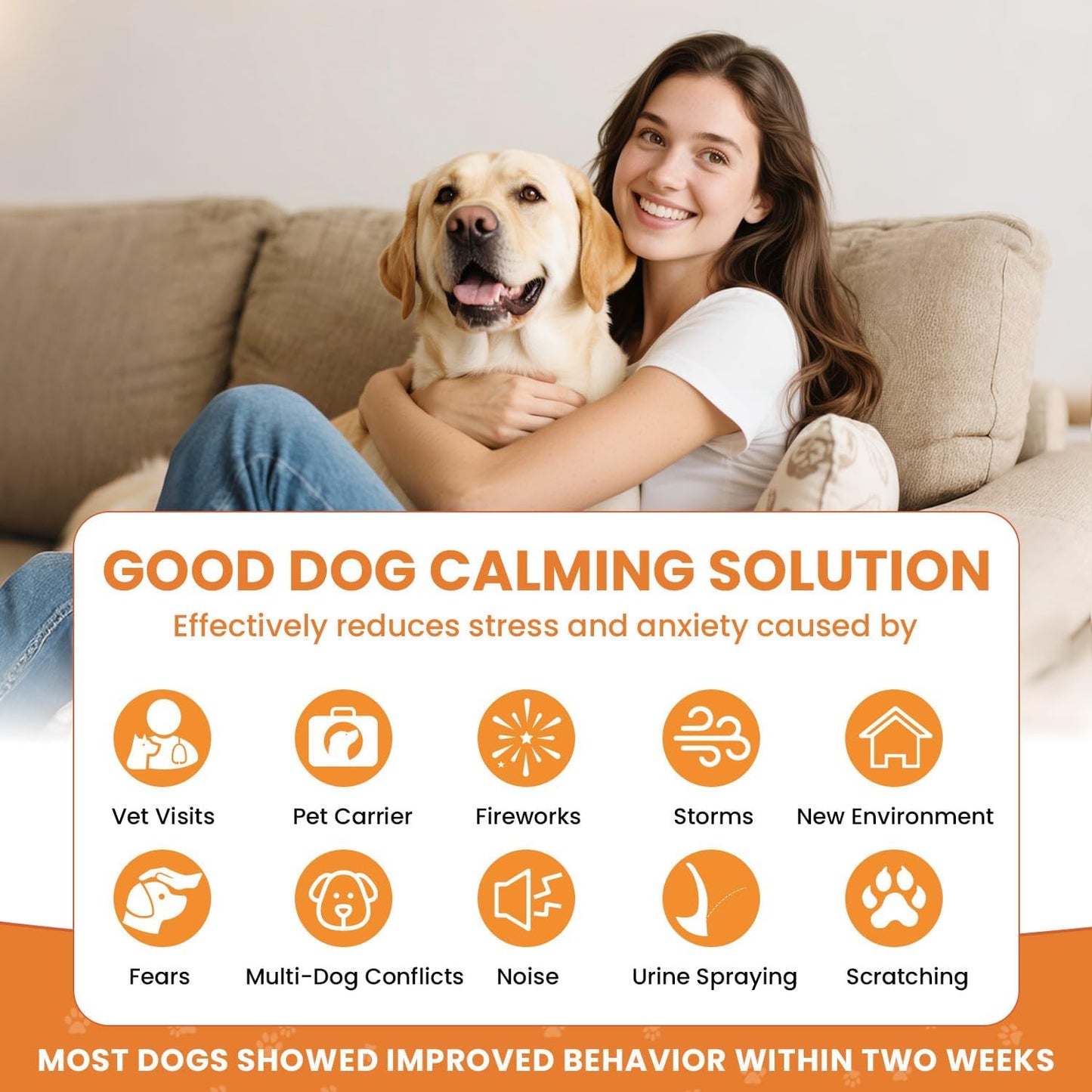 Dog Calming Diffuser, Dog Pheromones Calming Diffuser