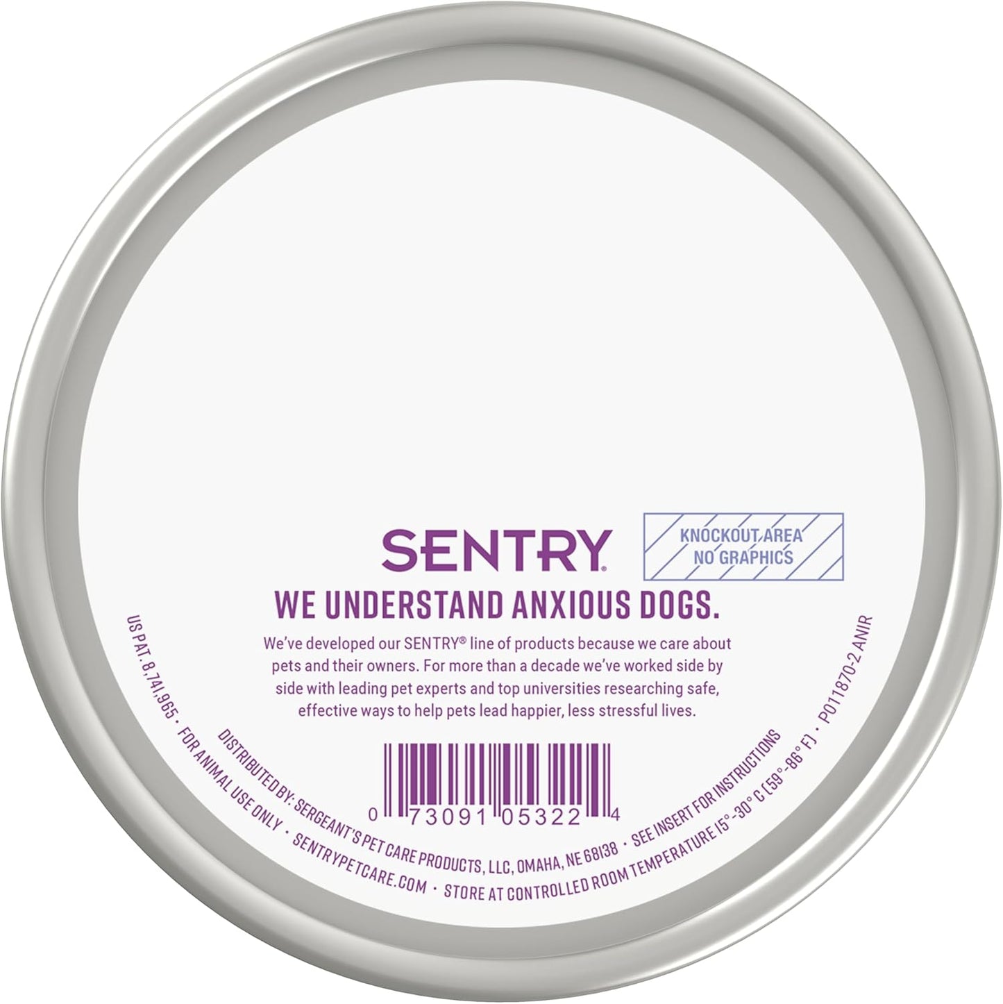 SENTRY PET CARE Sentry Calming Collar For Dogs, Anxiety Reducing Pheromone Collar, 3 Count