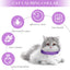 4 Pieces Cat Calming Collars Adjustable Cat Pheromones Calming Collars with 4 Bells