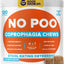 Chew No Poo - Coprophagia Treatment for Dogs - Prevent Dog Poop Eating - Natural Stool Eating Deterrent + Breath Aid - Probiotics & Digestive Enzymes - Boosts Gut Health - Made in USA - 120 Soft Chews