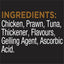 DINE Filets Wet Cat Food with Tuna & Prawn 16 x 60g Trays