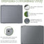 Dog Grass Pad with Tray: Reusable Training Pad with 2-Pack Replaceable Artificial Grass 22"x18" Grey