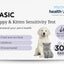My Pet Health Store Allergen Sensitivity Test - Home Puppy & Kitten Allergy Test | 300 Checks | 3-5 Day Results | Non-Invasive Hair Sampling | Food & Environmental Analysis | Ideal for Young Pets