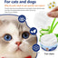 Pet Gentle Teeth Wipes, 60 Pcs Universal Cat & Dog Grooming Wipes, Natural and Safe for Removing Dirt Crust and Discharge, Hypoallergenic for Teeth, Ear, Nose