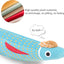 4Pcs Catnip Toy, Plush Cat Toys with Jingly Bell, Bite Resistant Chew Toys