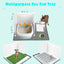 Dog Litter Box with High Walls,Indoor Dog Potty for Small and Medium Dogs
