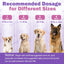 Hemp Calming Chews for Dogs 150PCs Dog Calming Treats and Bites with Hemp Oil - Anxiety and Stress Relief