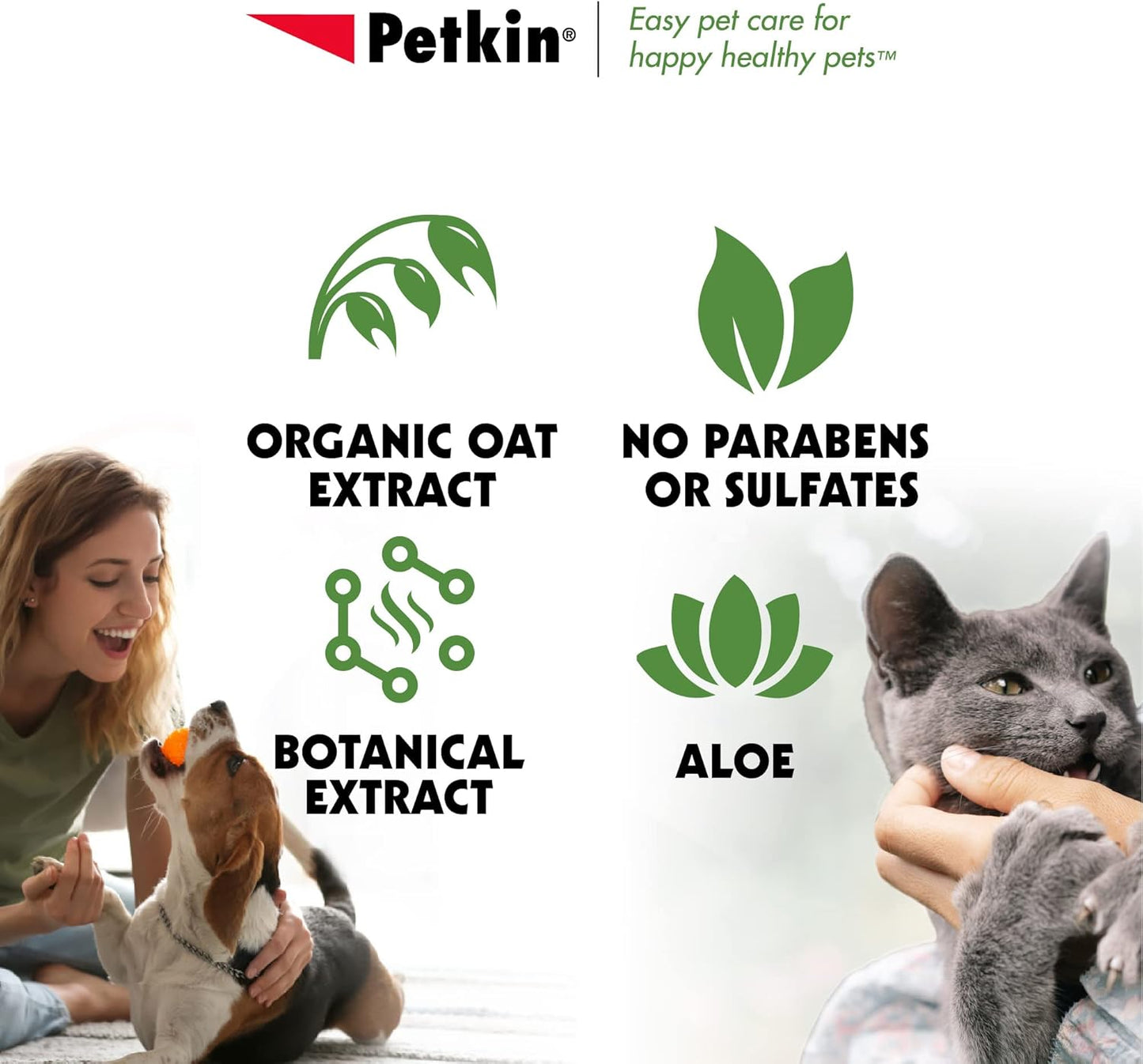 Petkin Cleanser and Deodoriser, 80 count