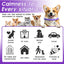 GPS Tracking & Calming Dog Collar - for New Environment Adaptation Anti-Loss Anxiety Relief, (4 Pack + 1Tracker)