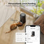 PETLIBRO Automatic Cat Feeder, Wi-Fi Rechargeable Cats Food Dispenser Battery-Operated with 30-Day Life, AIR 2.4G Wi-Fi Timed Pet Feeder for Cats & Dogs, 2L Auto Cat Feeder, Black