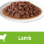 DINE Classic Collection Adult Wet Cat Food Cuts in Gravy With Lamb 85g Tray, 14 Pack
