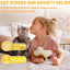 Calming Collar for Cats 4-Pack, Adjustable Water Proof Cat Pheromone Collar for Anxiety Relief, Vet-Recommended, 30-Day Stress Relief Grey