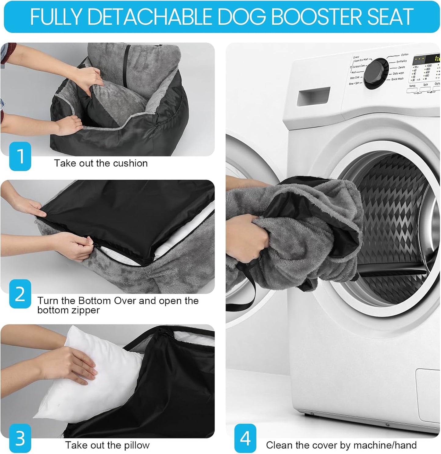 Sicilaien Dog Car Seat for Small Dogs