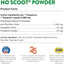 NaturVet No Scoot for Dogs - Plus Pumpkin | Supports Healthy Gland & Intestinal Function | Enriched with Beet Cutlet, Linseed & Psyllium Husks | 155 g Powder