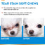 NaturVet Tear Stain Supplement Plus Lutein for Dogs and Cats, 70 ct Soft Chews, Made in USA