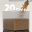 oneisall Automatic Cat Feeder for 2 Cats, 20 Cups/5L