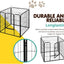 i.Pet 32" Large 8 Panel Pet Dog Playpens Rabbit Play Pen Fence Cage Puppy Exercise