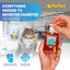 PetTest Expert Glucose Monitoring Kit for Dogs & Cats, Diabetic Pet Blood Sugar Check Gear,25 TEST STRIPS