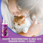 Cat Calming Spray, Natural Calming Solution for Cats Cat Pheromone Calming Spray, Reduce Stress, Anxiety, Scratching, Hiding. Protect Furniture and Floors, Suit For Home, Travel, Vet Visits, 4 PACKS