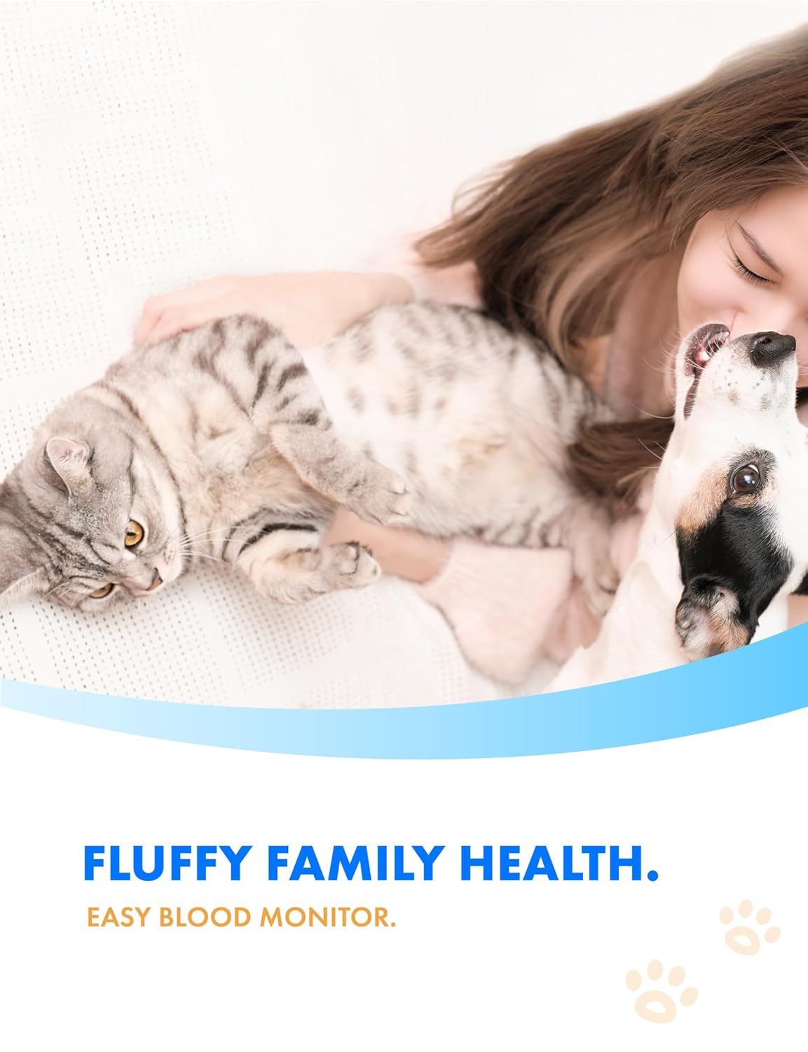 eBpet Blood Glucose Monitor System - Dogs and Cats Glucose Monitoring Kit 25 test kits