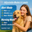Dog Bark Collar for Large Medium Small Dogs, Smart Barking Collar, Effective No Bark Collar with Adjustable Beep Vibration Correction Modes, Automatic Anti Barking Device, IP67 Waterproof, Black