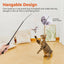 Cat Toys Flapping Bird (No Flying), Lifelike Sandpiper Chirp Tweet, Rechargeable Touch Activated Kitten Toy Interactive Cat Exercise