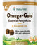 NaturVet Omega-Gold Plus Salmon Oil for Dogs, 180 ct Soft Chews, Made in USA