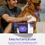 HICC PET Cleaning Deodorizing Wipes for Dogs & Cats, Vet Recommended Nourishes Smoothes Fur Pet Grooming Wipes with Fermented Coconut Oil, Hypoallergenic Plant-Based Dog Wipes for Paws and Butt