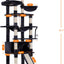 Heybly Tall Cat Tree,78 inch Multi-Level Cat Tower for Indoor Cats