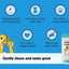 Petkin Cat and Dog Dental Wipes, 80 Wipes (Fresh Mint) (80 Wipes Total)