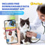 PetTest Painless Glucose Monitoring Kit for Dogs & Cats, Diabetic Pet Blood Sugar Check Gear, Includes Classic Meter, 50 Test Strips