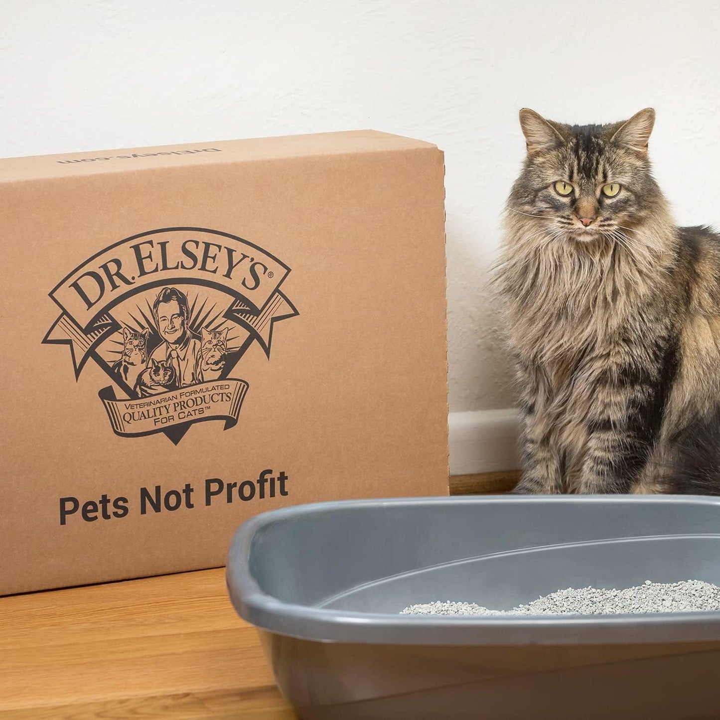 Dr. Elsey's Premium Clumping Cat Litter - Cat Attract - 99% Dust-Free, Low Tracking,40lb-usa product
