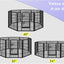 Beastie 40" Foldable Pet Dog Metal Playpen Enhanced, Universal Portable Pet Exercise Cage