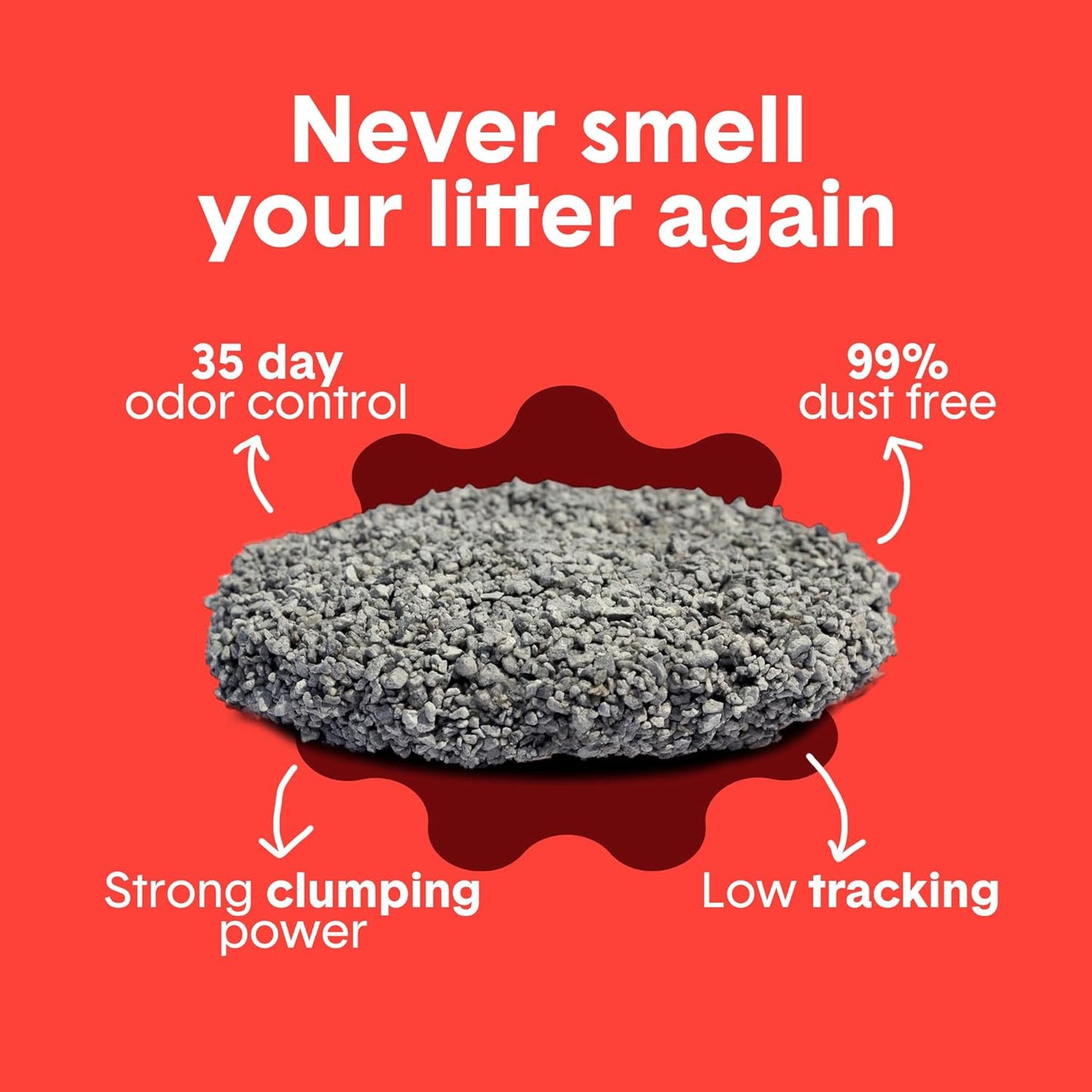 Boxie® Extra Strength 35 Day Odour Control Clumping Clay Cat & Kitty Litter 40lb, 99.9%-USA made