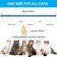 4 Pcs Cat Calming Collar Adjustable Lavender Scent Relaxing Cat Collar with 2 Pendant