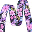 Dog Collar with Bohemia Floral Tribal Geometric Patterns - Soft Ethnic Style Collar Adjustable for Small Medium Large Dogs(Floral Pink,M)
