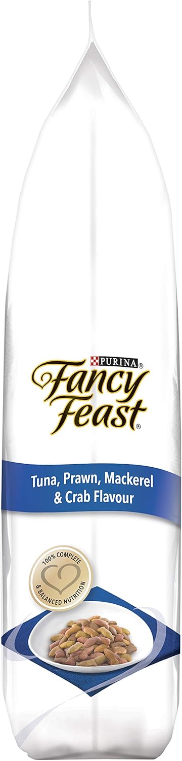 Fancy Feast - Tuna, Prawn, Mackerel & Crab Cat Food, Adult, 1.4 Kg