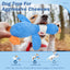 Vitscan Upgraded Goose Indestructible Dog Toys for Aggressive Chewers,Crinkle Squeaky Plush Dog Puppy Chew Toys for Teething, Duck