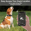 Waterproof Airtag Dog Collar, Padded Apple Air Tag Dog Collar, Heavy Duty Dog Collar with AirTag Holder [Full Body Covered] L