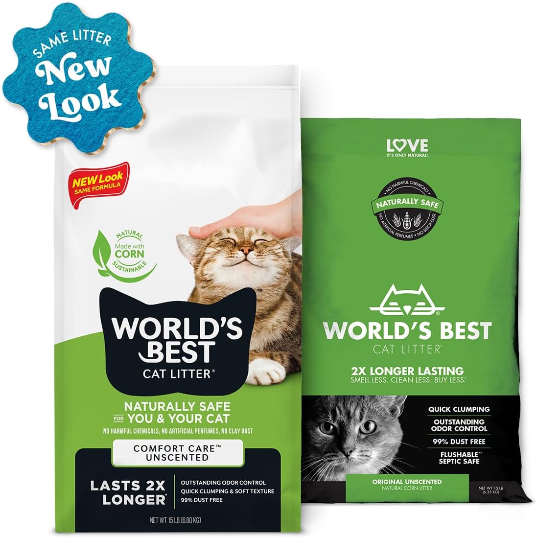 World's Best Cat Litter Clumping Formula 6.8kg