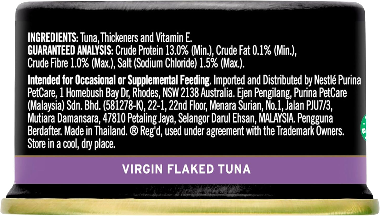 FANCY FEAST Royale Adult Wet Cat Food Virgin Flaked Tuna 24x85g