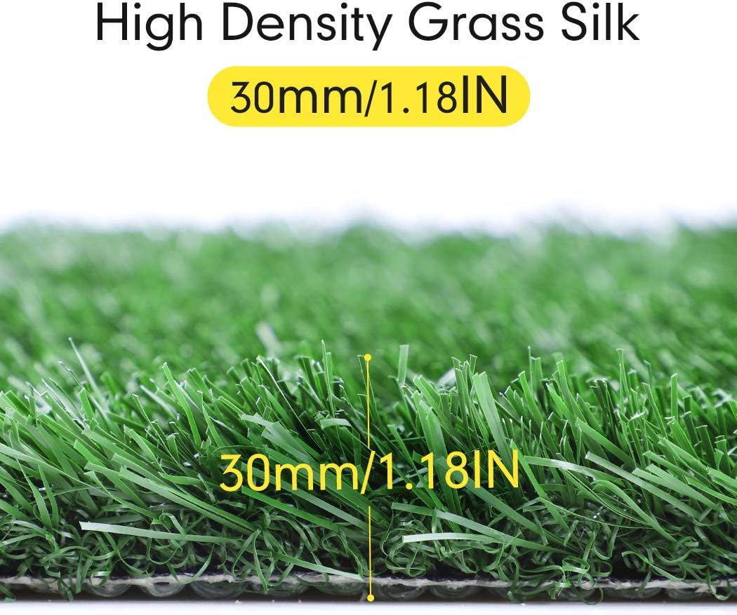 Dog Grass Pad, 2-Pack Portable Grass Pee Pads for Dogs (14inx18in)