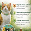 Natural Flea & Tick Collar Buckle for Cats with Refills