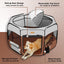 Dog Playpen, Portable Pet Play Pen for Cat, Puppies, Rabbits, Chickens, Foldable Large-Capacity